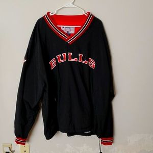 Vintage champion chicago bulls pullover jacket!
